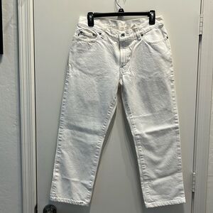 DNKY white capris pants